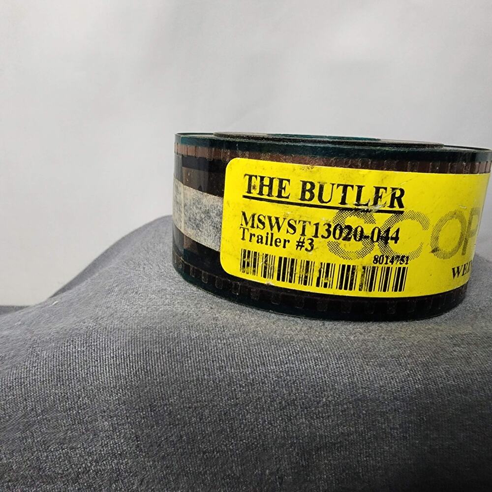 "THE BUTLER" wGreenBand --35mm Film Reel-Movie/Trailer